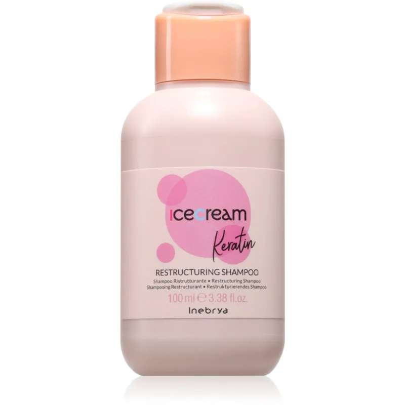 Inebrya Keratin Restructuring Shampoo αναδιαρθρωτικό σαμπουάν με κερατίνη 100 ml