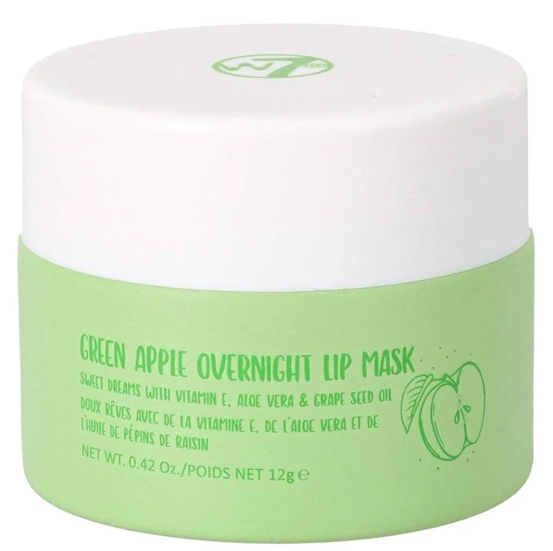 ΜΑΣΚΑ W7 SWEET DREAMS OVERNIGHT LIP MASK ΠΡΑΣΙΝΟ ΜΗΛΟ (12GR)