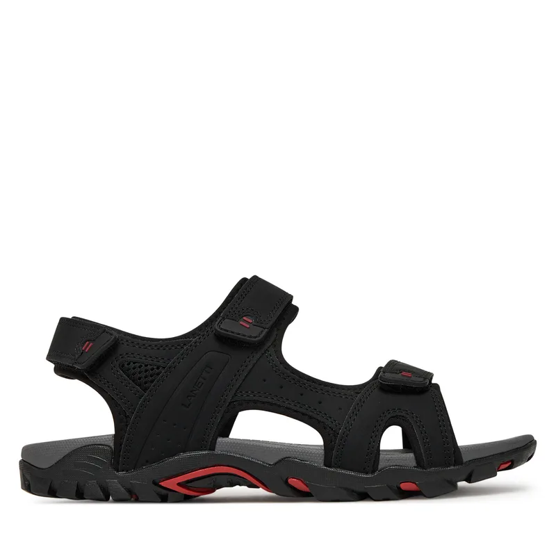 Σανδάλια Lanetti 21MC0610 Μαύρο