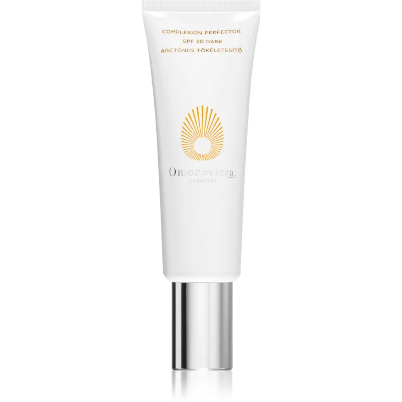 Omorovicza Complexion Perfector ενυδατική κρέμα με χρώμα SPF 20 απόχρωση Dark 50 ml