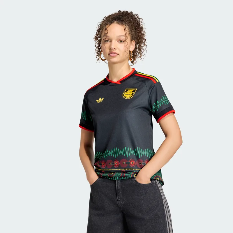 adidas Jamaica 2026 X Bob Marley Away Γυναικεία Ποδοσφαιρική Φανέλα (9000274910_1469)