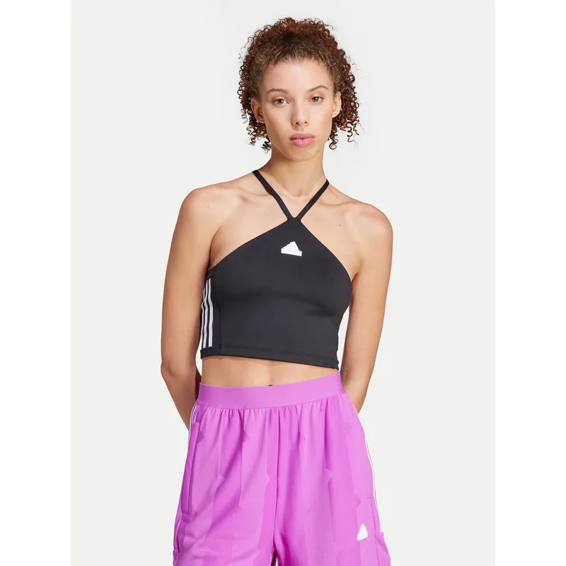 adidas Τοπ Tiro Cut 3-Stripes Summer IX3503 Μαύρο Slim Fit
