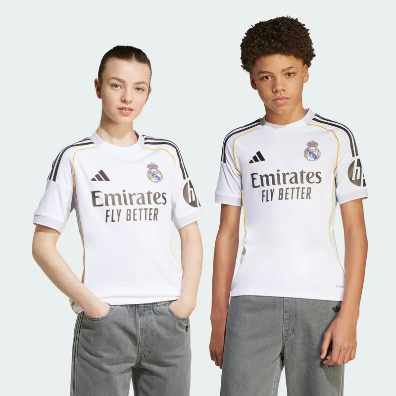 adidas Real Madrid FC 2025/26 Home Παιδική Ποδοσφαιρική Φανέλα (9000237181_1539)