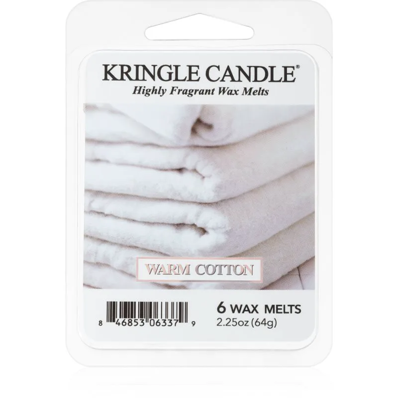 Kringle Candle Warm Cotton κερί για αρωματική λάμπα 64 γρ