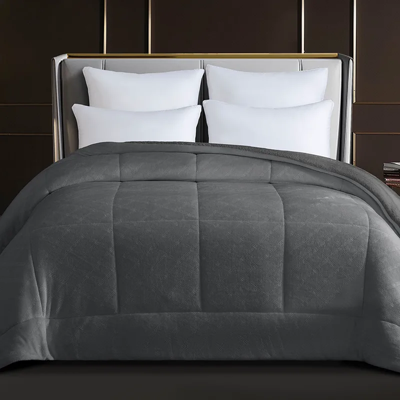 Κουβερτοπάπλωμα Υπέρδιπλο 220X240 Sunshine Dalia Anthracite (220x240)