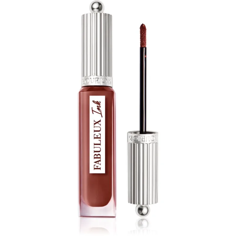 Bourjois Fabuleux Ink υγρό κραγιόν απόχρωση 03 Moka'ddiction 3.5 ml