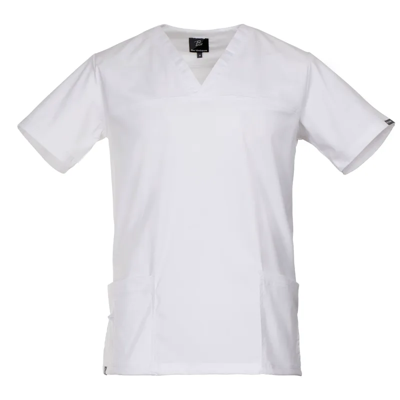 Ανδρική ιατρική μπλούζα VICTOR BEUNIQUE 08001231 White
