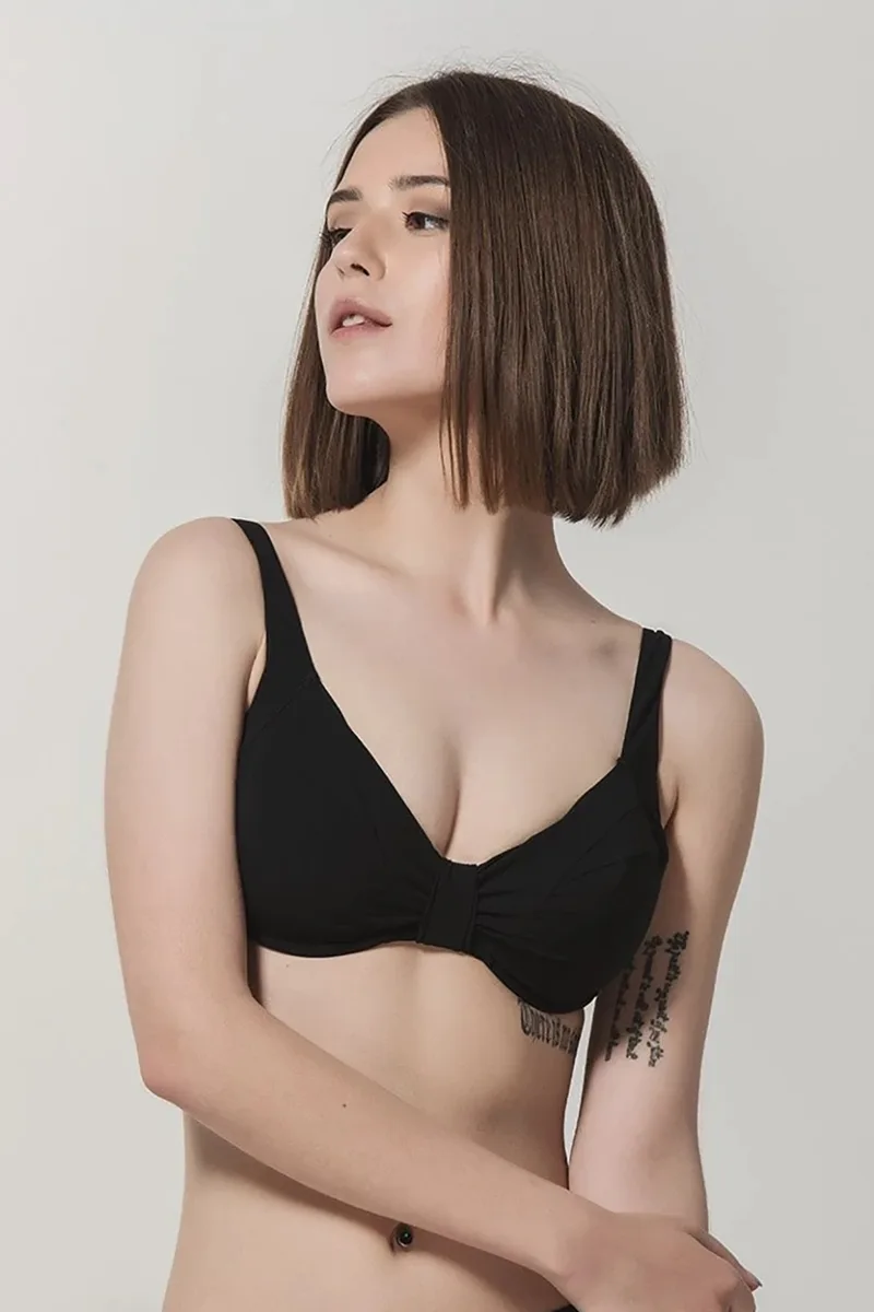 Luna γυναικείο μαγιό bikini top "Blue Sense" χωρίς ενίσχυση με μπανέλα (D, G Cup) -91927