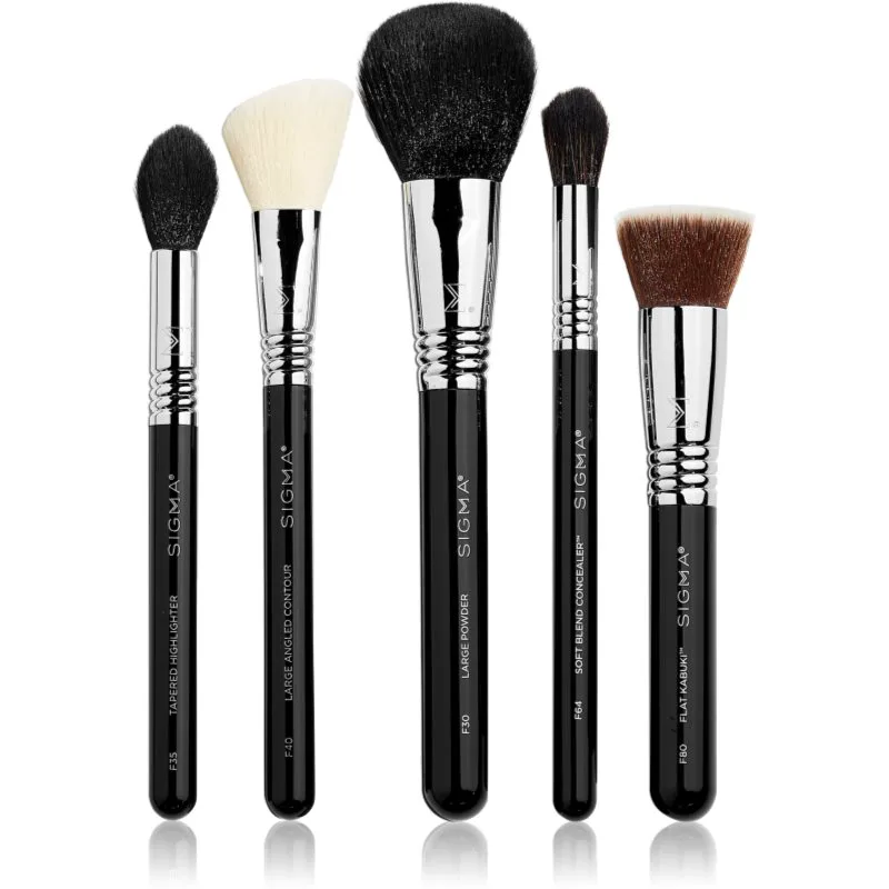 Sigma Beauty Brush Collection σετ με πινέλα 5 τμχ