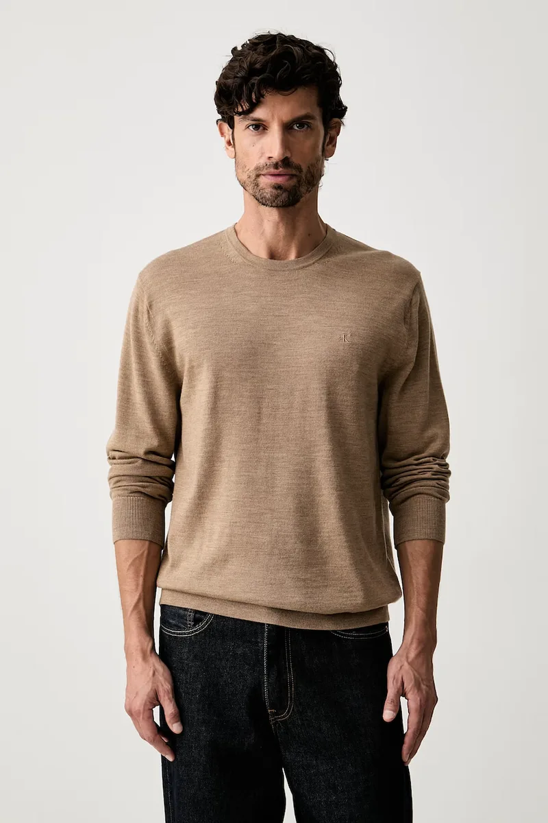 Calvin Klein πουλόβερ ανδρικό μάλλινο