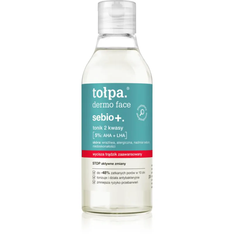Tołpa Dermo Face Sebio + τονωτικό με οξέα 200 ml