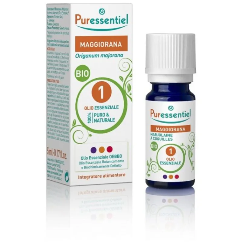 Puressentiel Marjoram Essential Oil with Shells ORGANIC 5ML