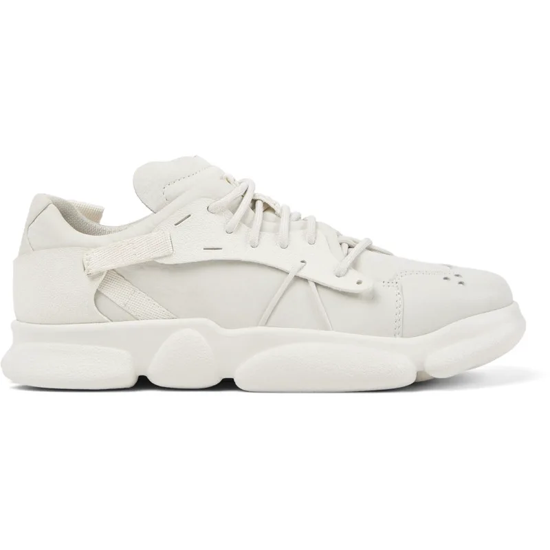 CAMPER Karst - Sneakers Για Γυναικεία - Λευκό, Μέγεθος 39, Smooth leather/Cotton fabric