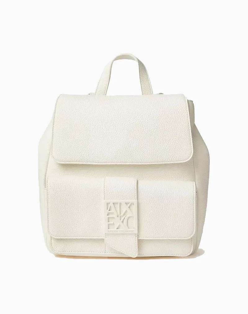 ARMANI EXCHANGE BACKPACK XW002591AF11902-U0011 OffWhite