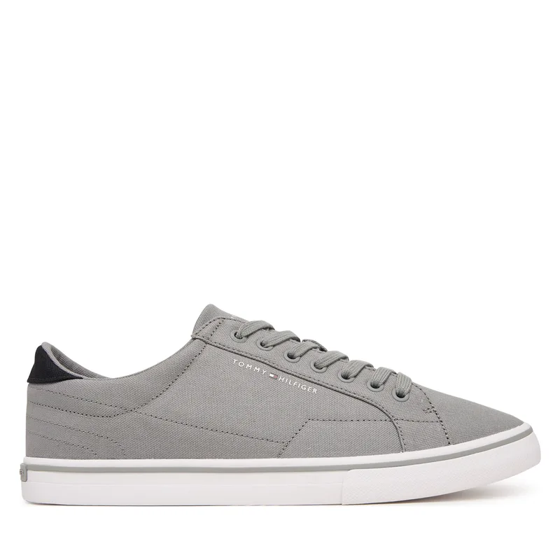 Πάνινα παπούτσια Tommy Hilfiger Vulc Core FM0FM05688 Γκρι