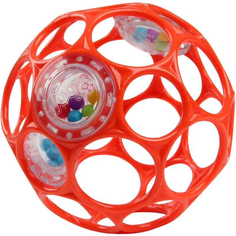 Oball Rattle κουδουνίστρα για παιδιά από τη γέννηση 1 τμχ