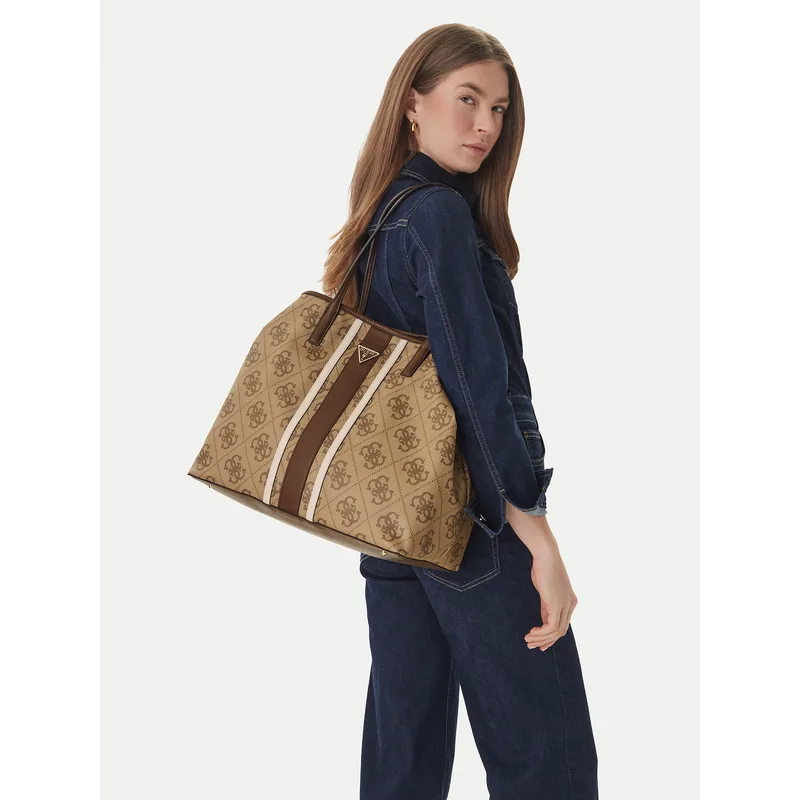 Τσάντα Guess Victtoria HWSS95 14290 Καφέ