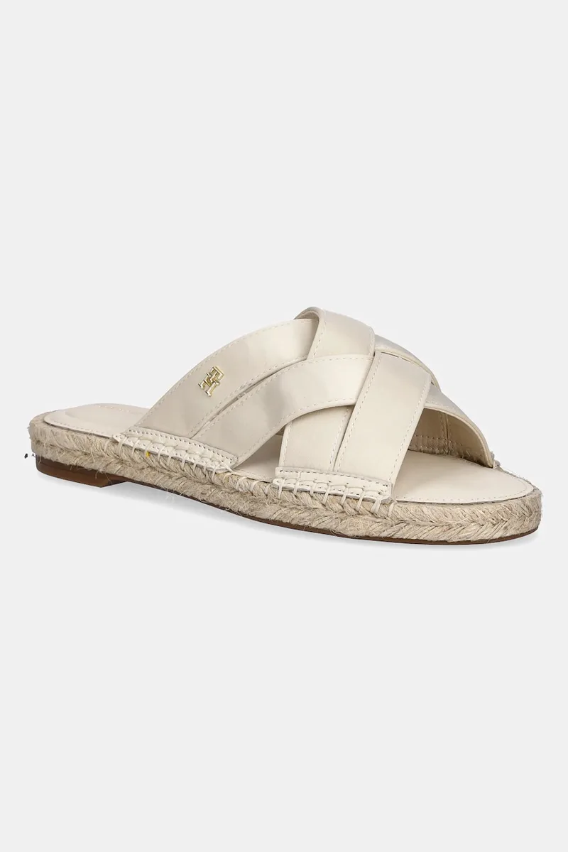 Παντόφλες Tommy Hilfiger SATIN ESPADRILLE MULE
