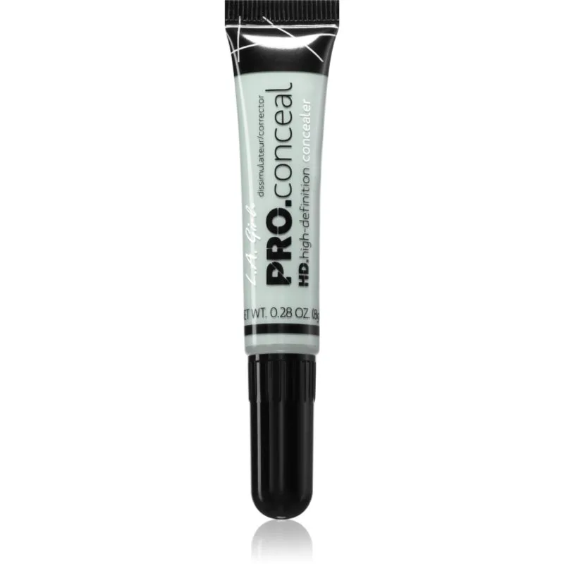 L.A. Girl Cosmetics HD Pro. Conceal υγρό κονσίλερ απόχρωση Mint 8 γρ