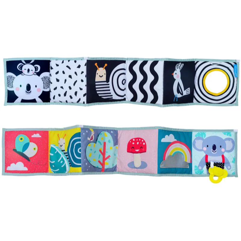 Taf Toys Book Koala εκπαιδευτικό βιβλίο δραστηριοτήτων με έντονα χρώματα για παιδιά από τη γέννηση 1 τμχ