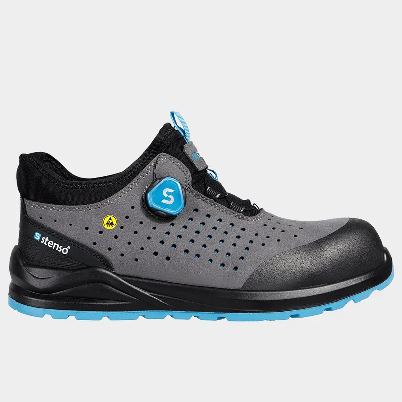 Παπούτσια εργασίας JETT S1PS ESD STENSO 06100644 Grey/Blue