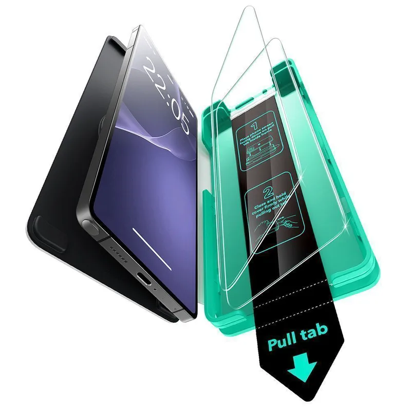 ESR Premium Quality Tempered Glass Samsung Galaxy S25 Ultra (2-Pack With Easy Installation Tray)