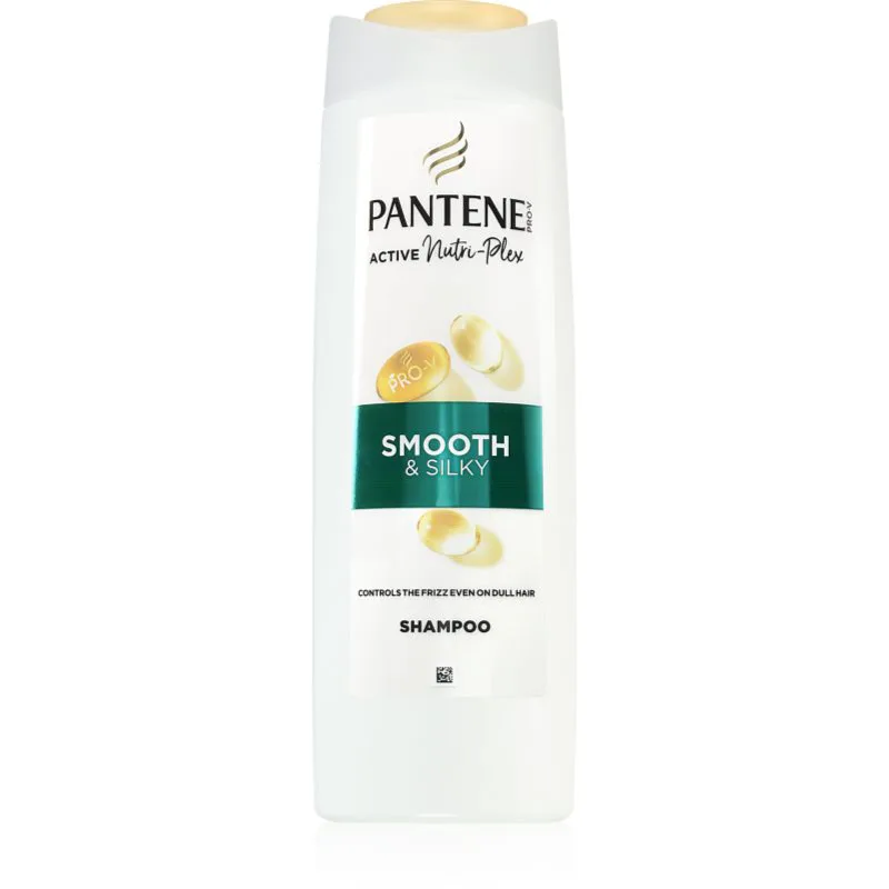Pantene Pro-V Active Nutri Plex Smooth & Silky ενυδατικό σαμπουάν Για λάμψη και απαλότητα μαλλιών 400 ml