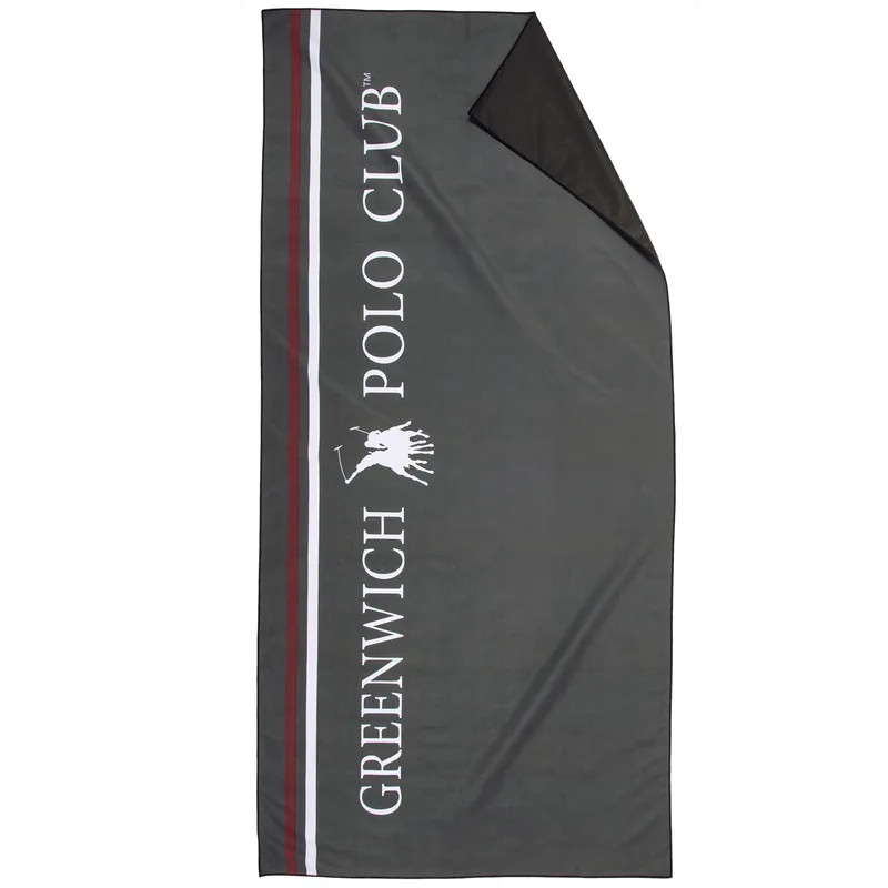 Greenwich polo club πετσετα θαλασσησ 80χ170 essential 5209 grey