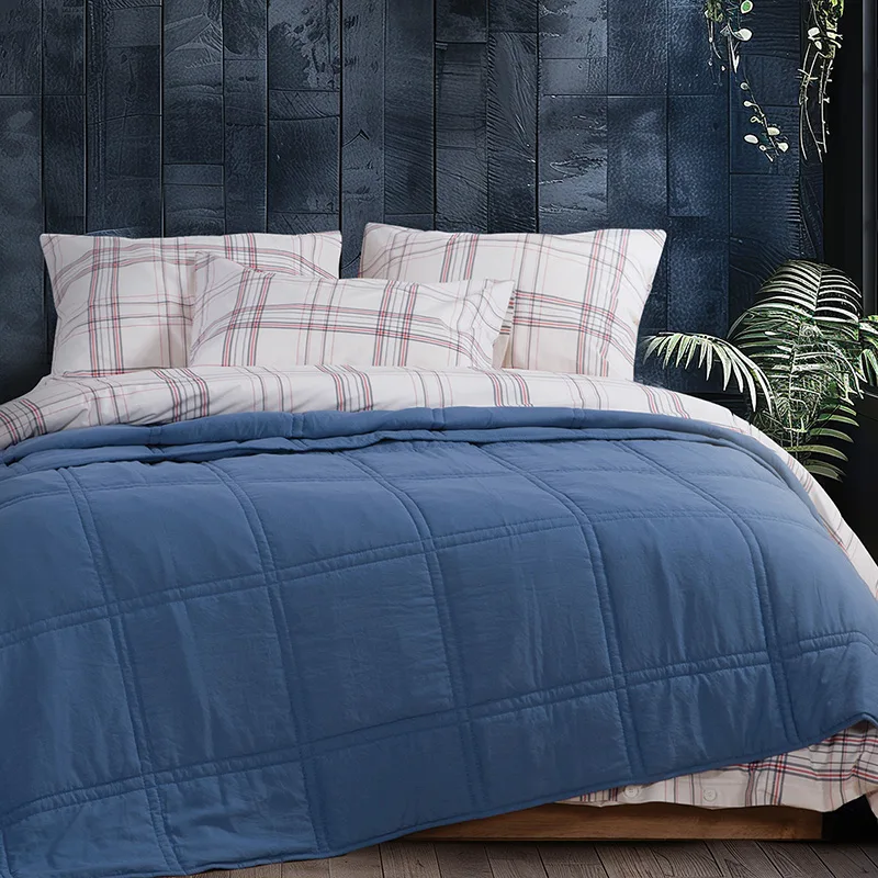 Κουβερλί Υπέρδιπλο 230X240 Nef Nef Nau Navy True Navy (230x240)