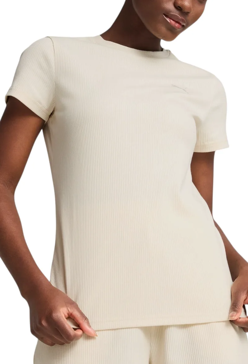 Μπλούζα Κοντομάνικη Puma ESS Elevated Rib Tee 685021-87 Γυναικείο