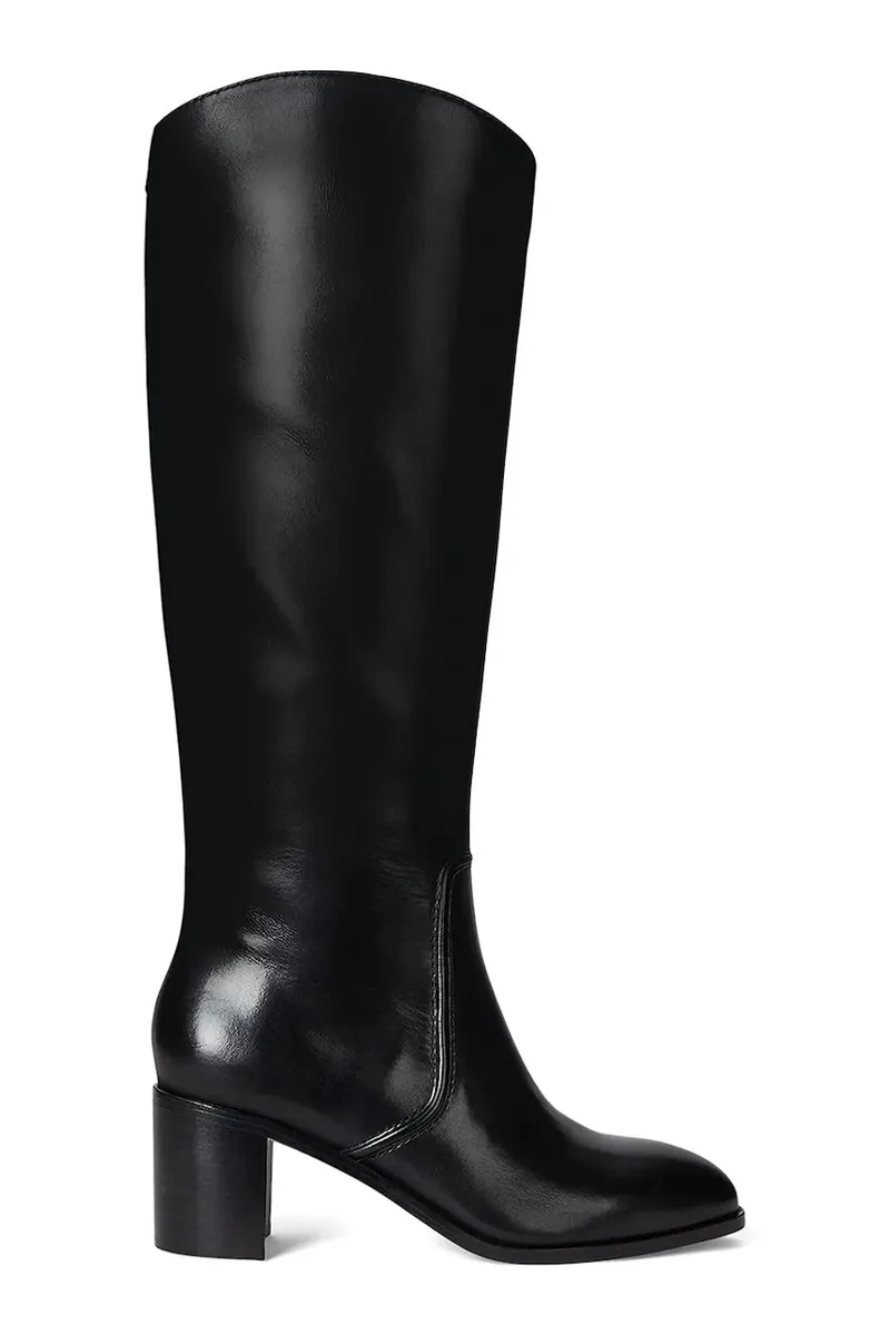 Lauren Ralph Lauren Δερμάτινες μπότες Lauren Ralph Lauren Charly
