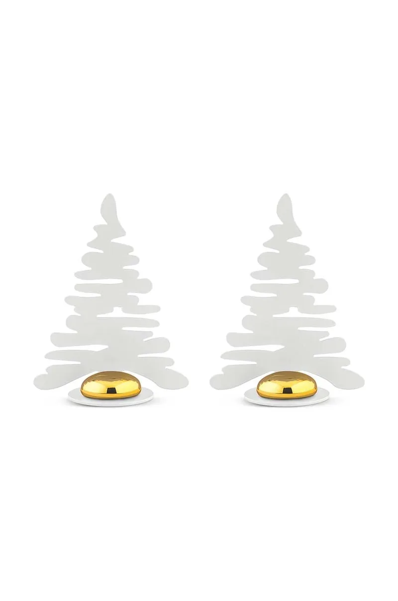 Σετ από ποτηροθήκες κρασιού Alessi Barkplace Tree 2-pack