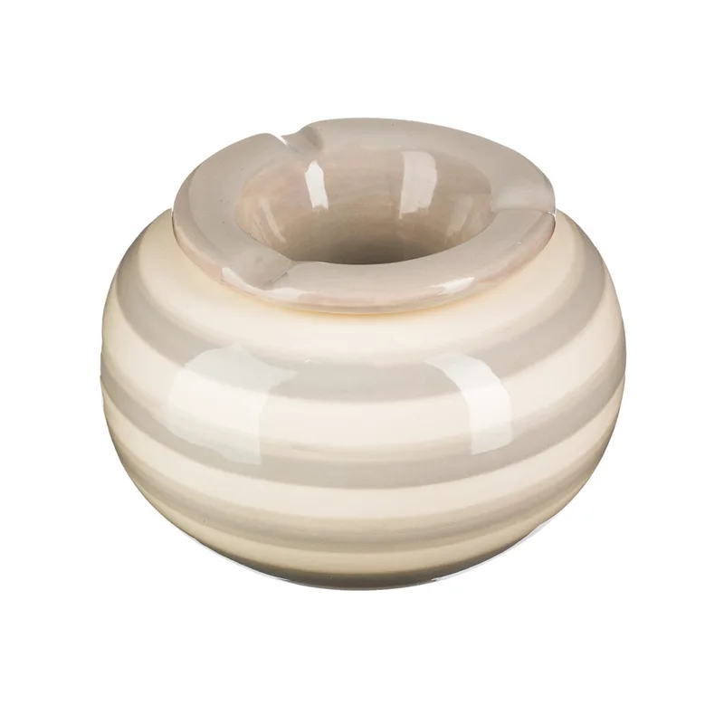 Σταχτοδοχείο A-S Round Stripes Grey 146064
