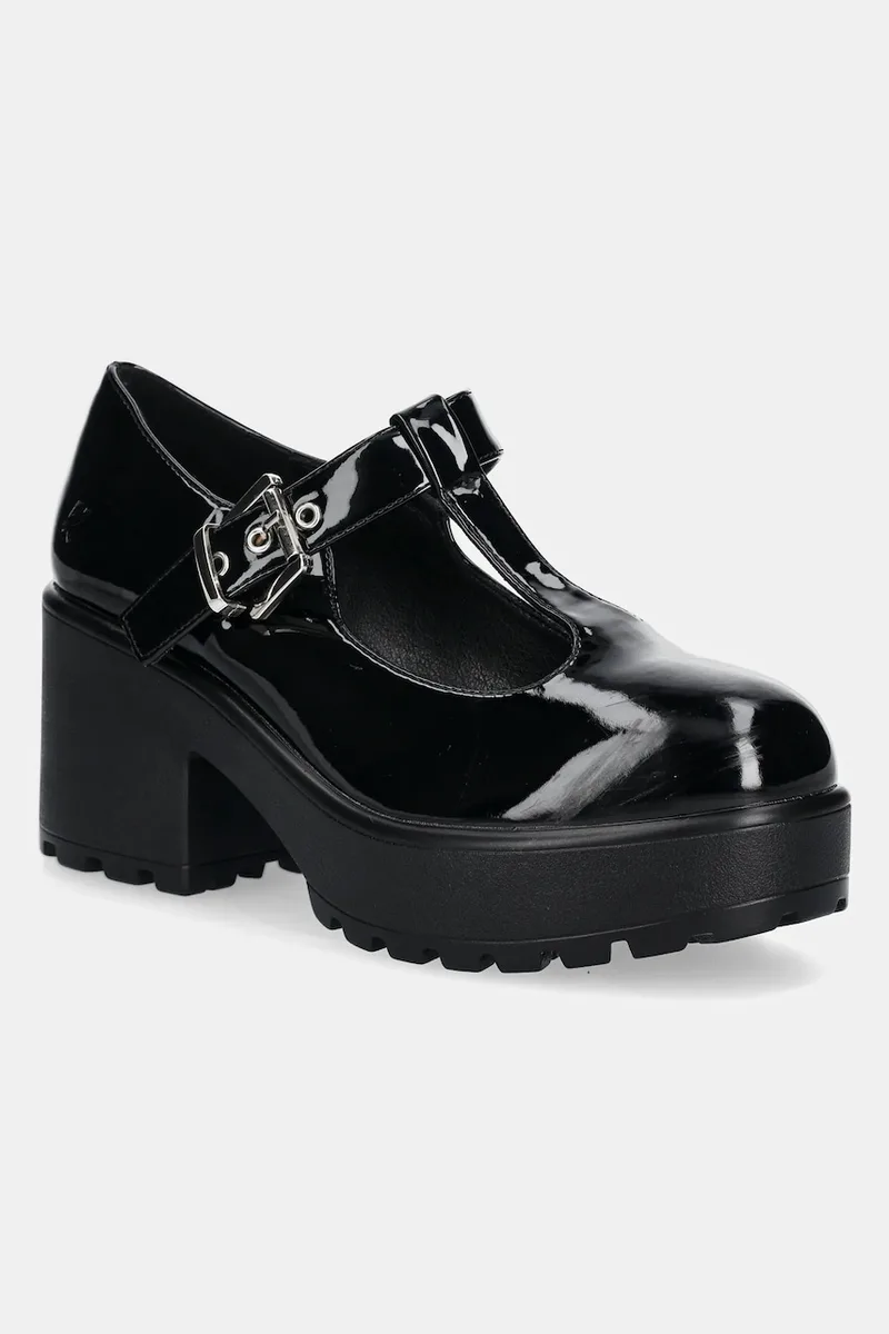 Γόβες Koi Footwear SAI BLACK MARY JANES ‘ PATENT EDITION’