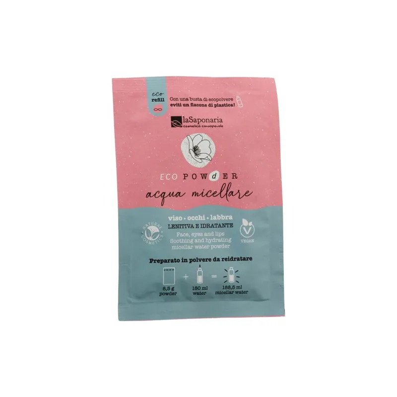 La saponaria Micellar Water Powder Face Eyes and Lips 850 g