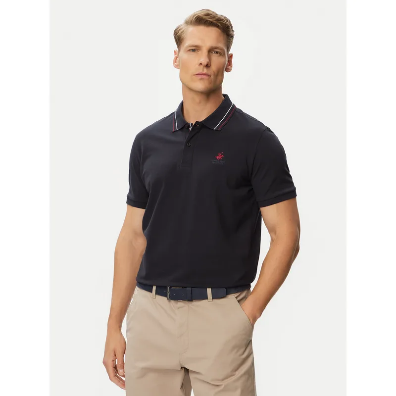 Beverly Hills Polo Club Polo P-SS26M-P450111 Σκούρο μπλε Regular Fit