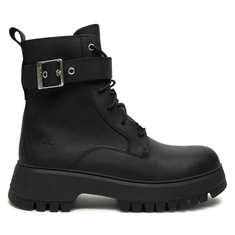 Μποτίνια Timberland Mid Lace Boot TB0A6FBWW021 Μαύρο