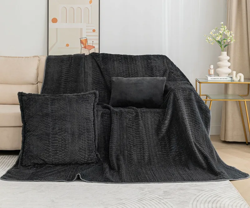Ριχτάρι Διθέσιου Silk Fashion NX201 Anthracite 180x250