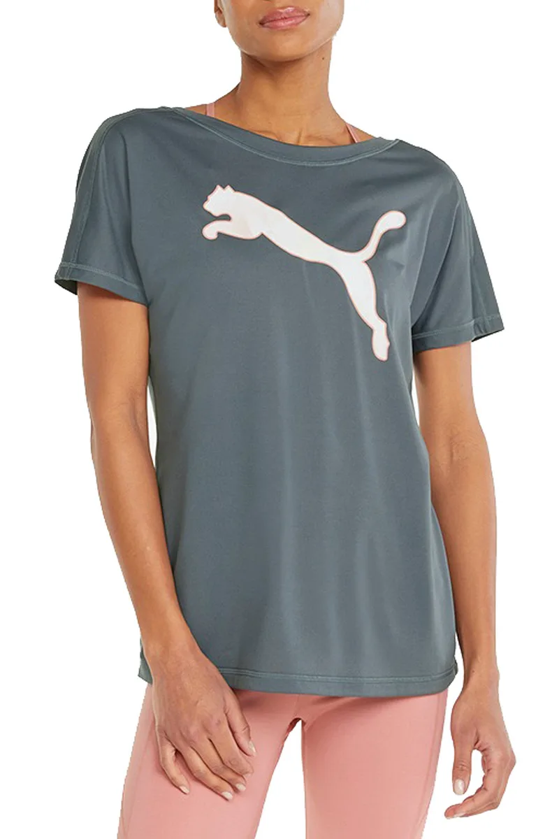 Μπλούζα Κοντομάνικη Puma Train Favorite Jersey Cat 520260-42 Γυναικείο