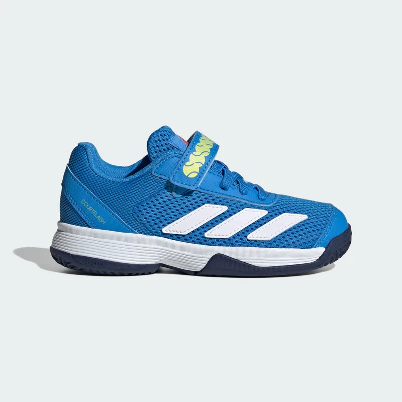 adidas K Courtflash Hook-And-Loop Tennis Shoes (9000279701_94997)