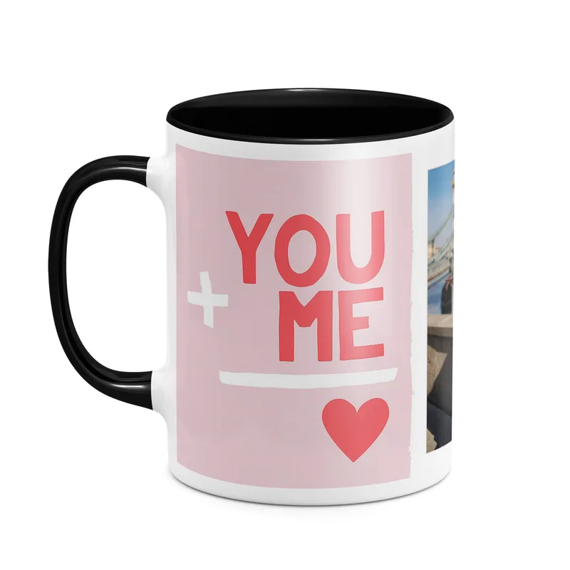 You + Me Together - Κούπα - Μαύρο - Απλή