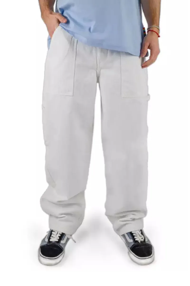 HOMEBOY Παντελόνια x-tra WORK Pants - WHITE-02PA0700-WHITE