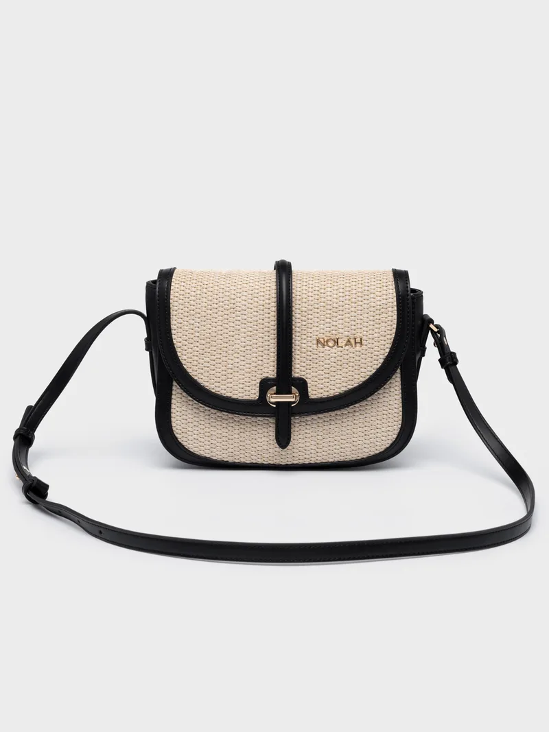 NOLAH ΓΥΝΑΙΚΕΙΑ ΤΣΑΝΤΑ BYRON CREAM BLACK