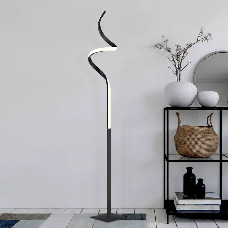 Φωτιστικό Δαπέδου LED Dimmable RL Course Black R42051132