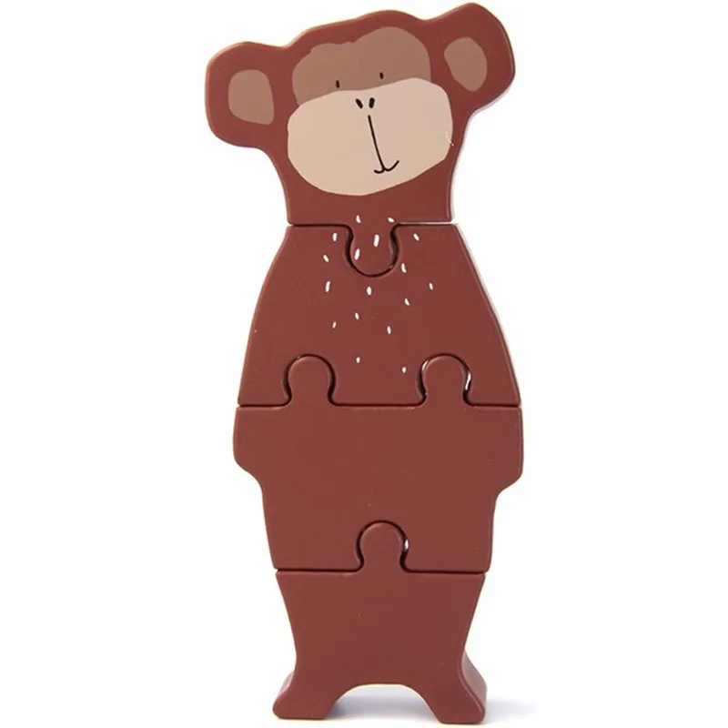 Trixie Wooden Body Puzzle Κωδ 77497 Ξύλινο Παιχνίδι Παζλ 1 Τεμάχιο - Mr. Monkey