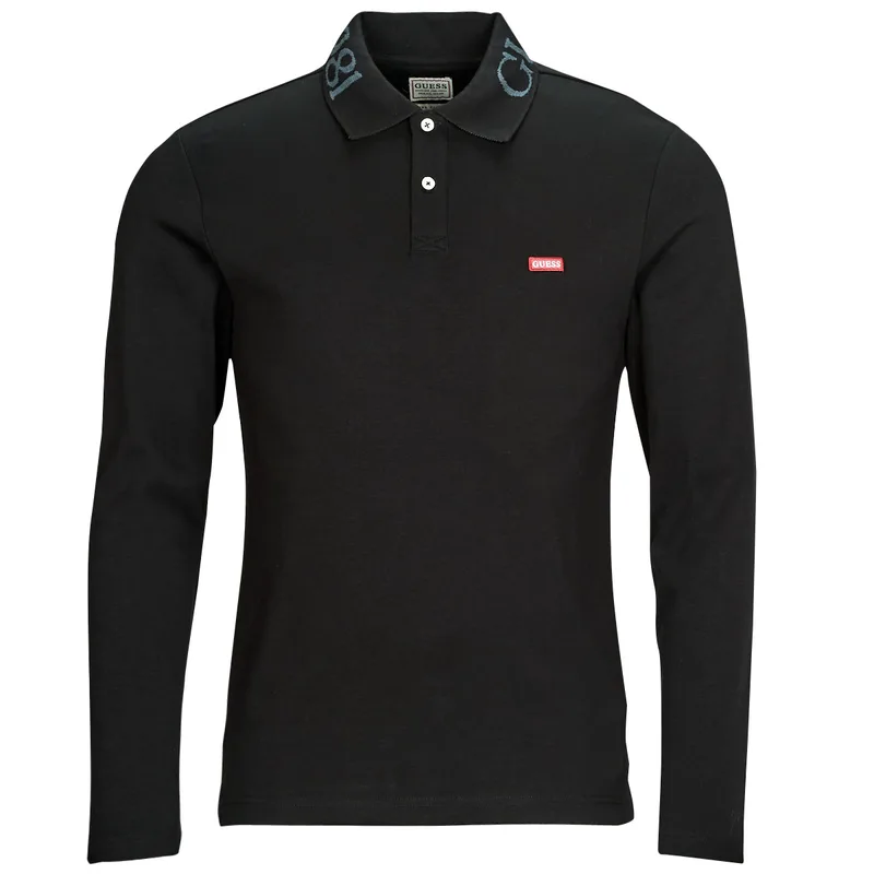 Πόλο με μακριά μανίκια Guess OLIVER LS POLO