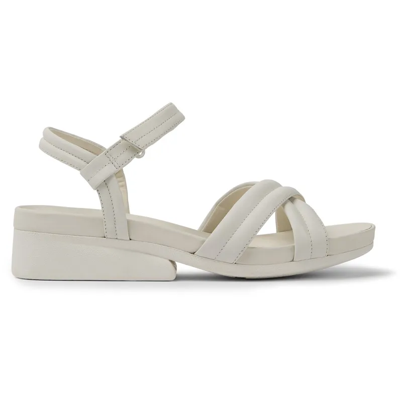 CAMPER Minikaah - Πέδιλα Για Γυναικεία - Λευκό, Μέγεθος 36, Smooth leather