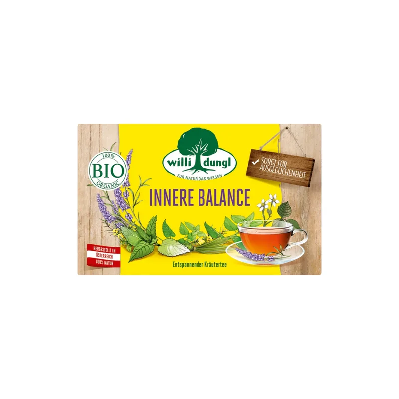 Willi Dungl Organic Inner Balance Herbal Tea, 40 G