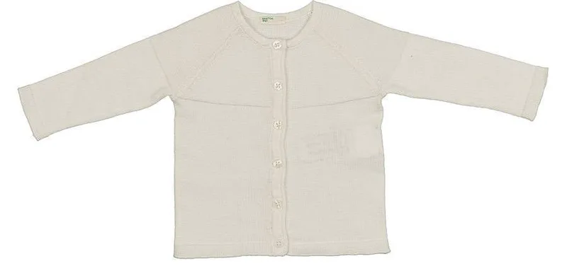 ΖΑΚΕΤΑ BENETTON FOUNDATION BABY ΑΝΟΙΧΤΟ ΛΕΥΚΟ (68 CM)-(6-9 ΜΗΝΩΝ)