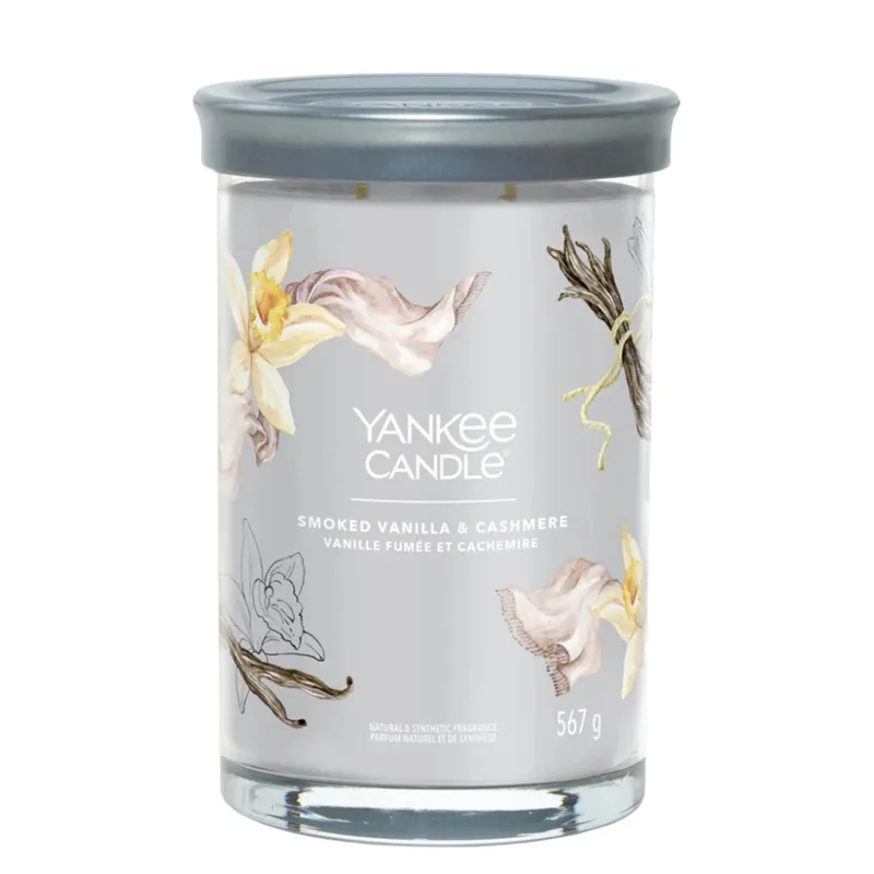 Yankee Candle Vanilla & Cashmere tumbler candle Signature - 567.0 g